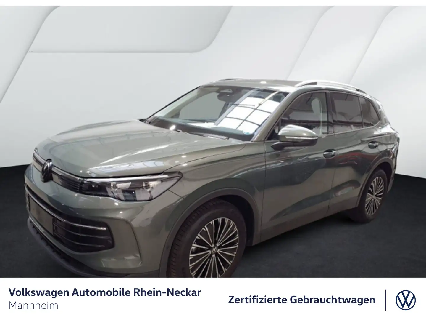 Volkswagen Tiguan 1.5 eTSI Life DSG Navi AHK Kamera uvm Grün - 2