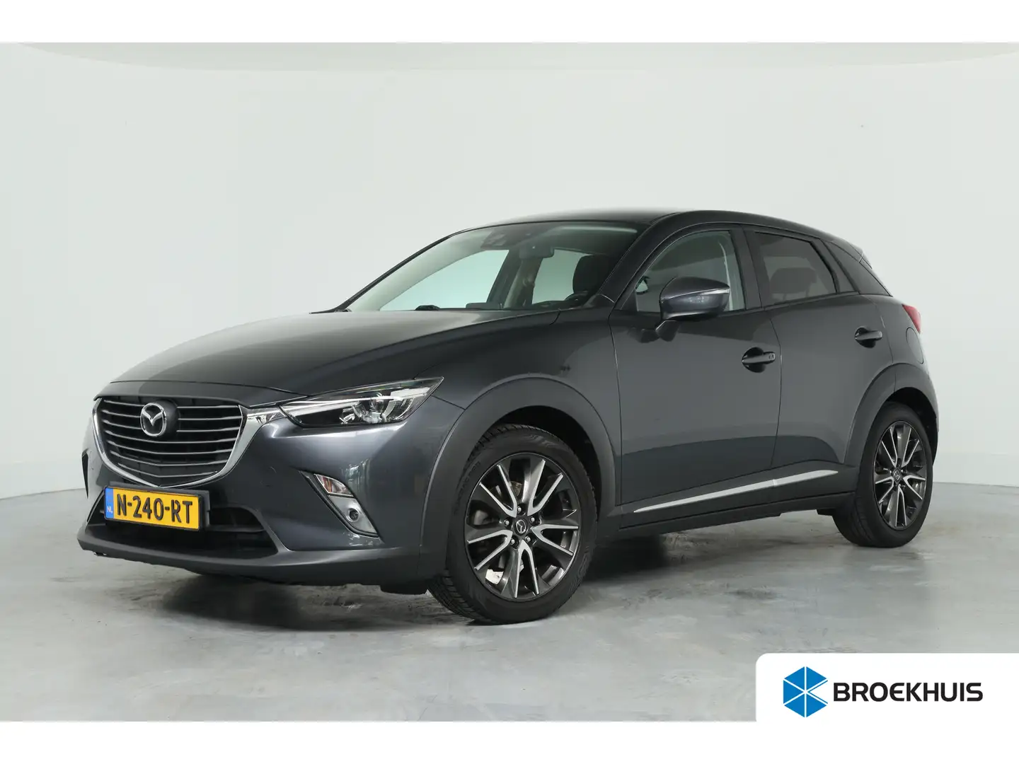 Mazda CX-3 2.0 SkyActiv-G 150 GT-M 4WD | Trekhaak | Navi | Ca Gris - 1