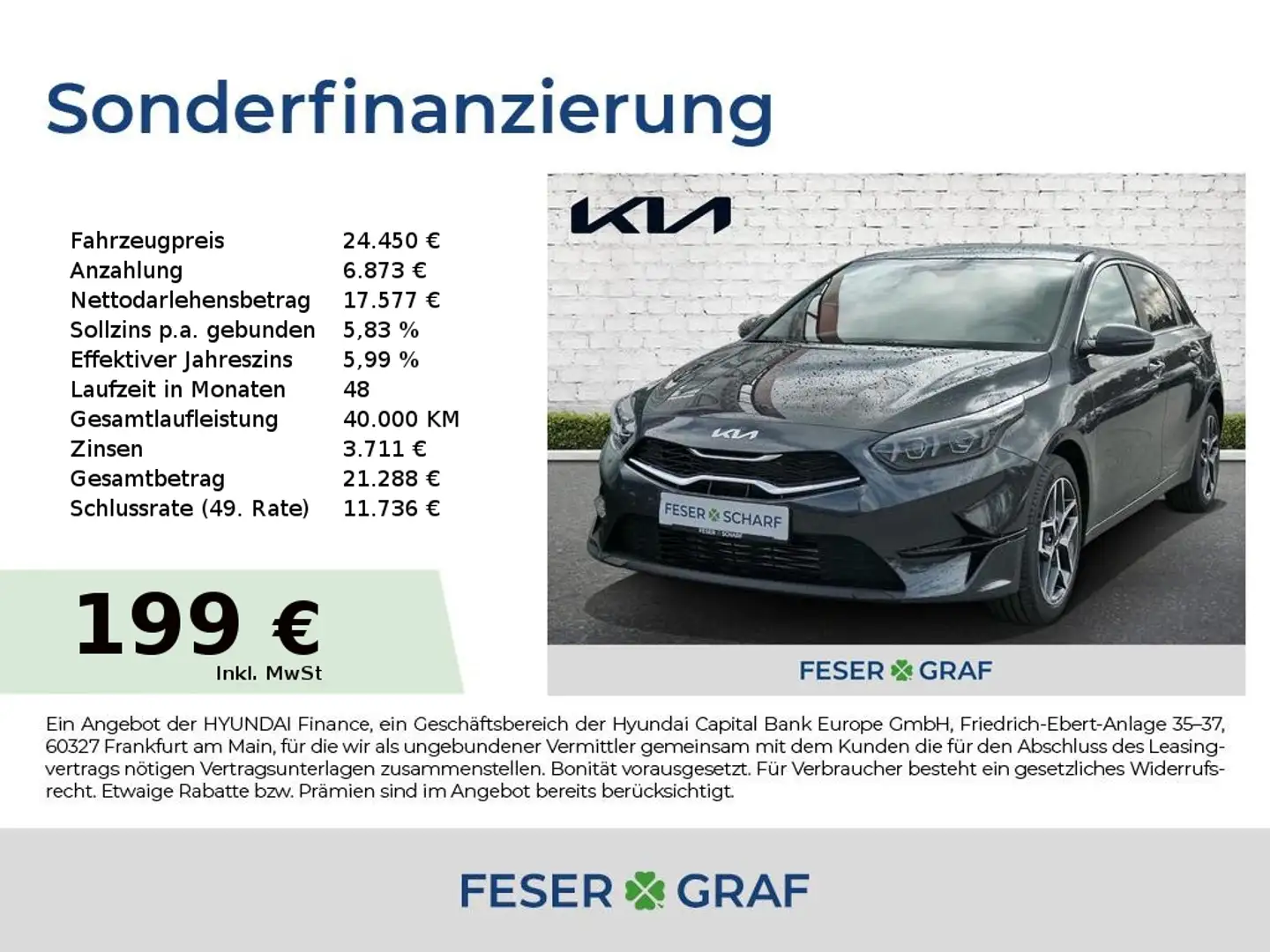Kia Ceed / cee'd 1.5T 140 ULTIMATE STYLE JBL Grigio - 1