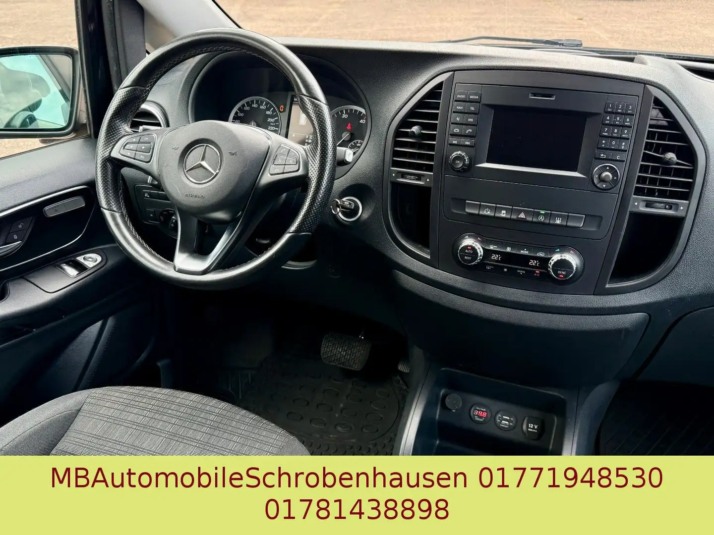 Mercedes-Benz Vito Mixto 119 CDI/BT lang Schwarz - 2