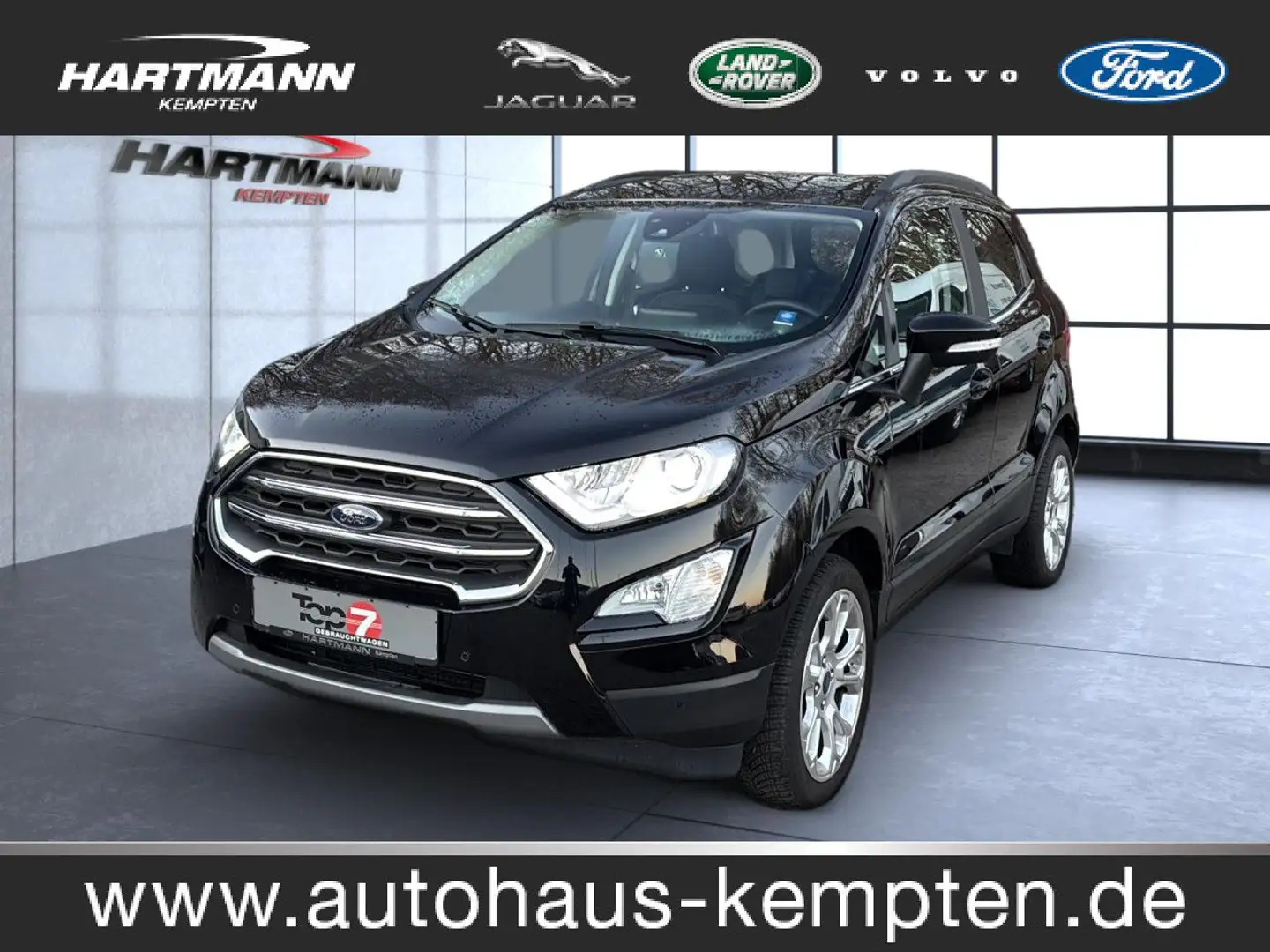 Ford EcoSport Titanium Bluetooth Navi LED Klima Noir - 1