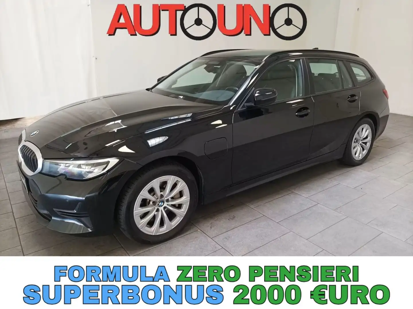 BMW 330 330e Touring Business Advantage Schwarz - 1