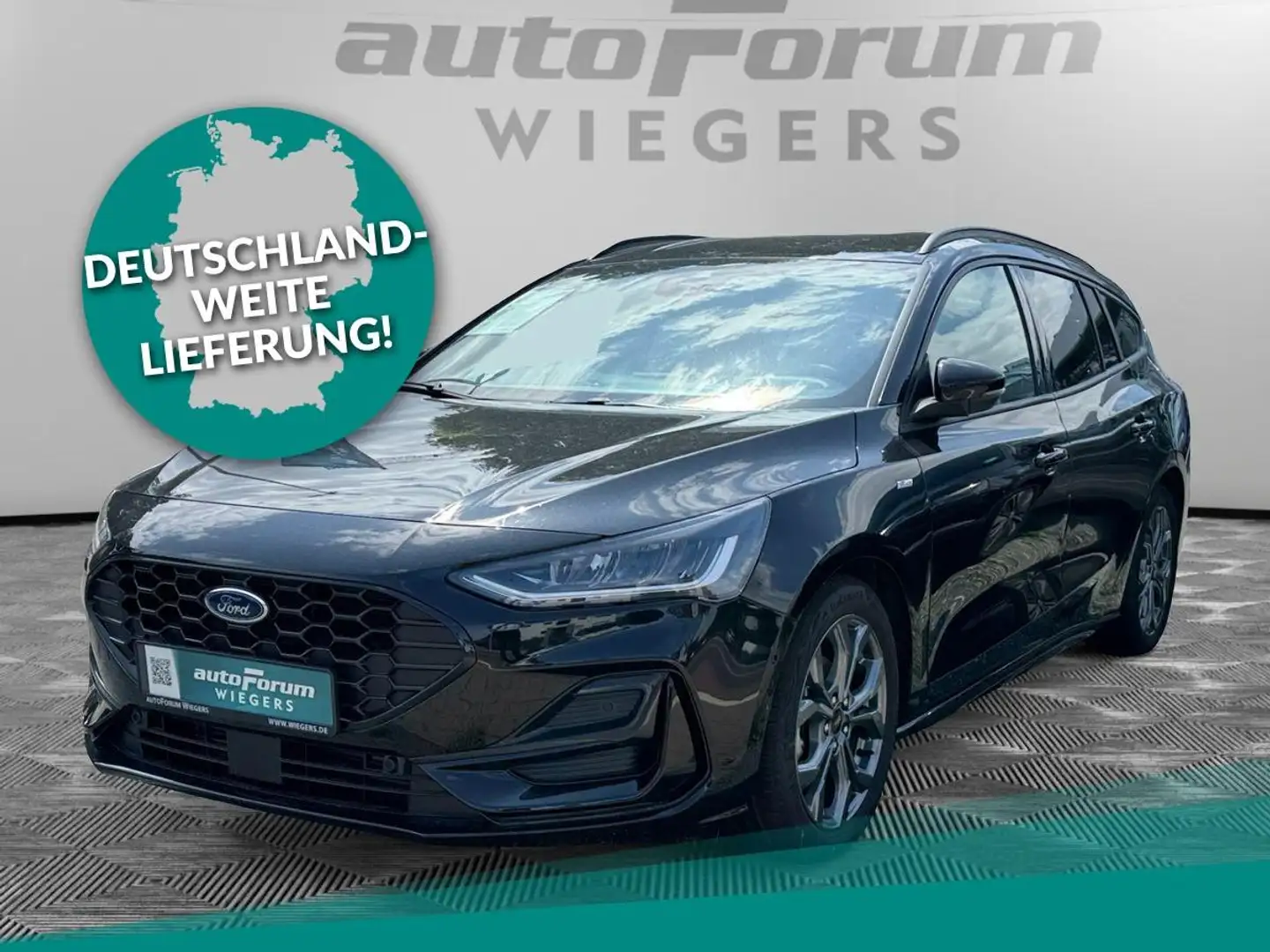 Ford Focus Turnier 1.0 MHEV ST-Line Aut.+Navi+Kamera+ Schwarz - 1