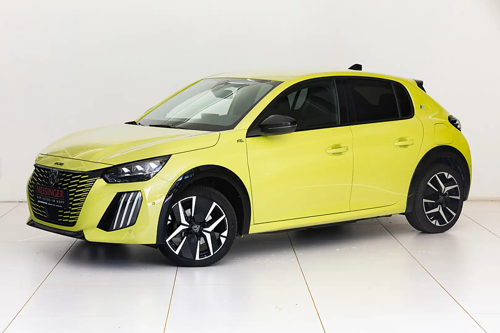 Peugeot e-208 208(e-) Elektromotor (e-) GT Gelb - 1