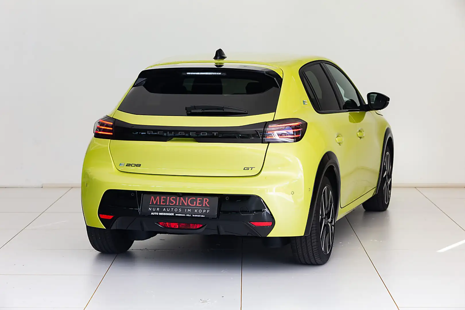 Peugeot e-208 208(e-) Elektromotor (e-) GT Gelb - 2