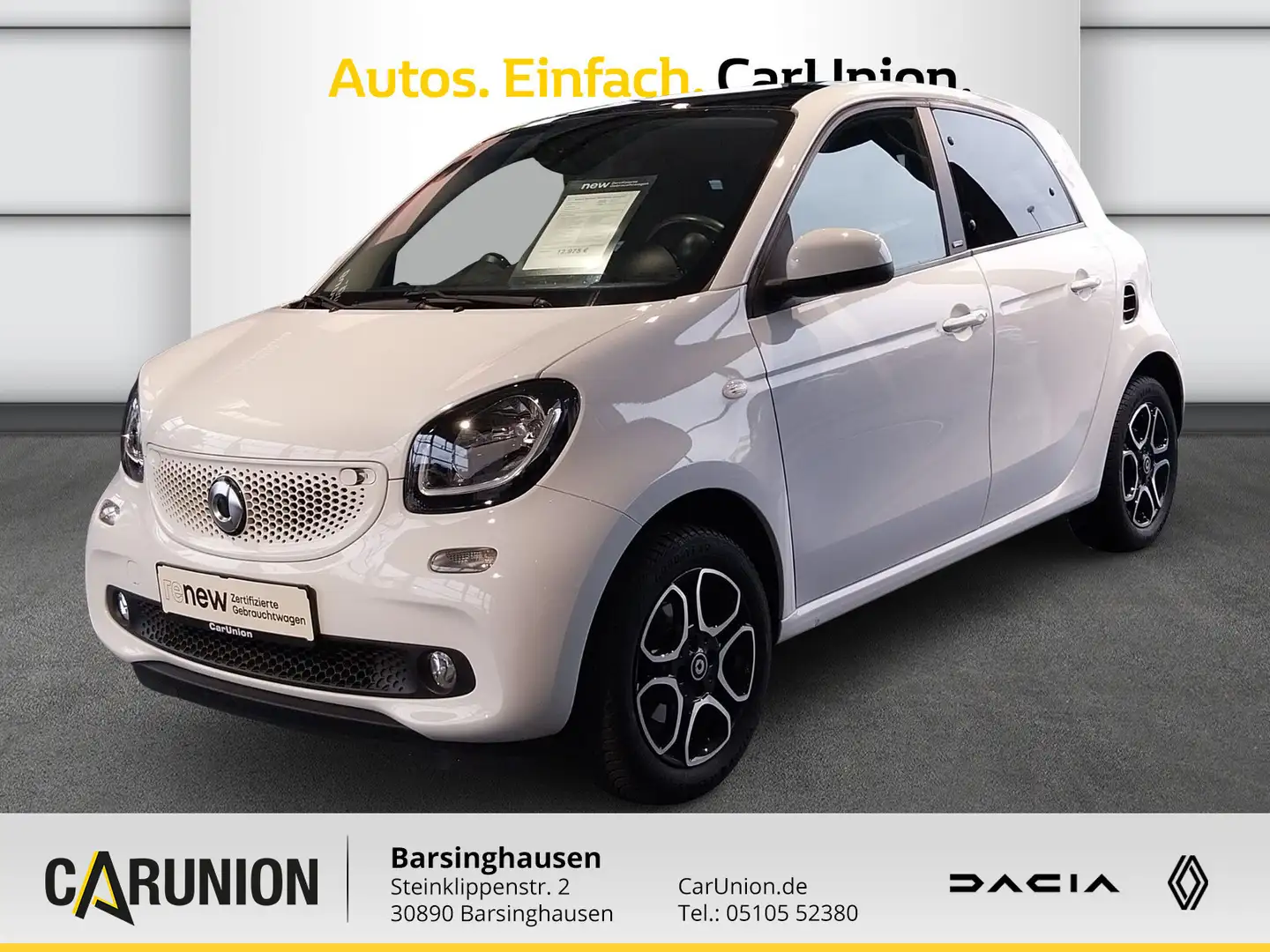 smart forFour Twinamic Passion Blanc - 1