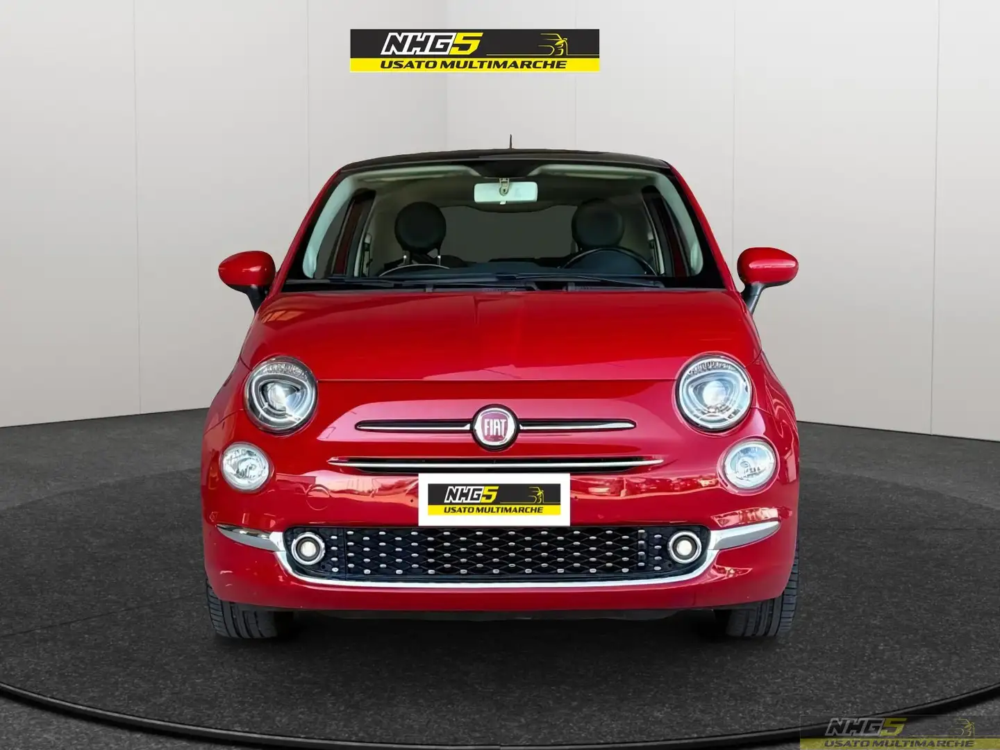 Fiat 500 500 1.2 Lounge Rosso - 2