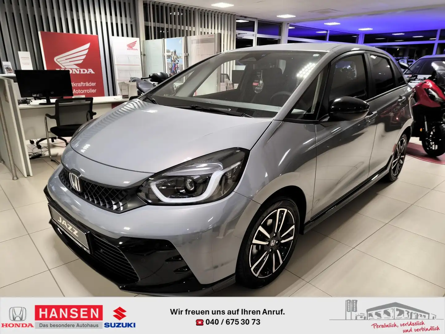 Honda Jazz 1,5 Advance Sport Hybrid Gris - 1