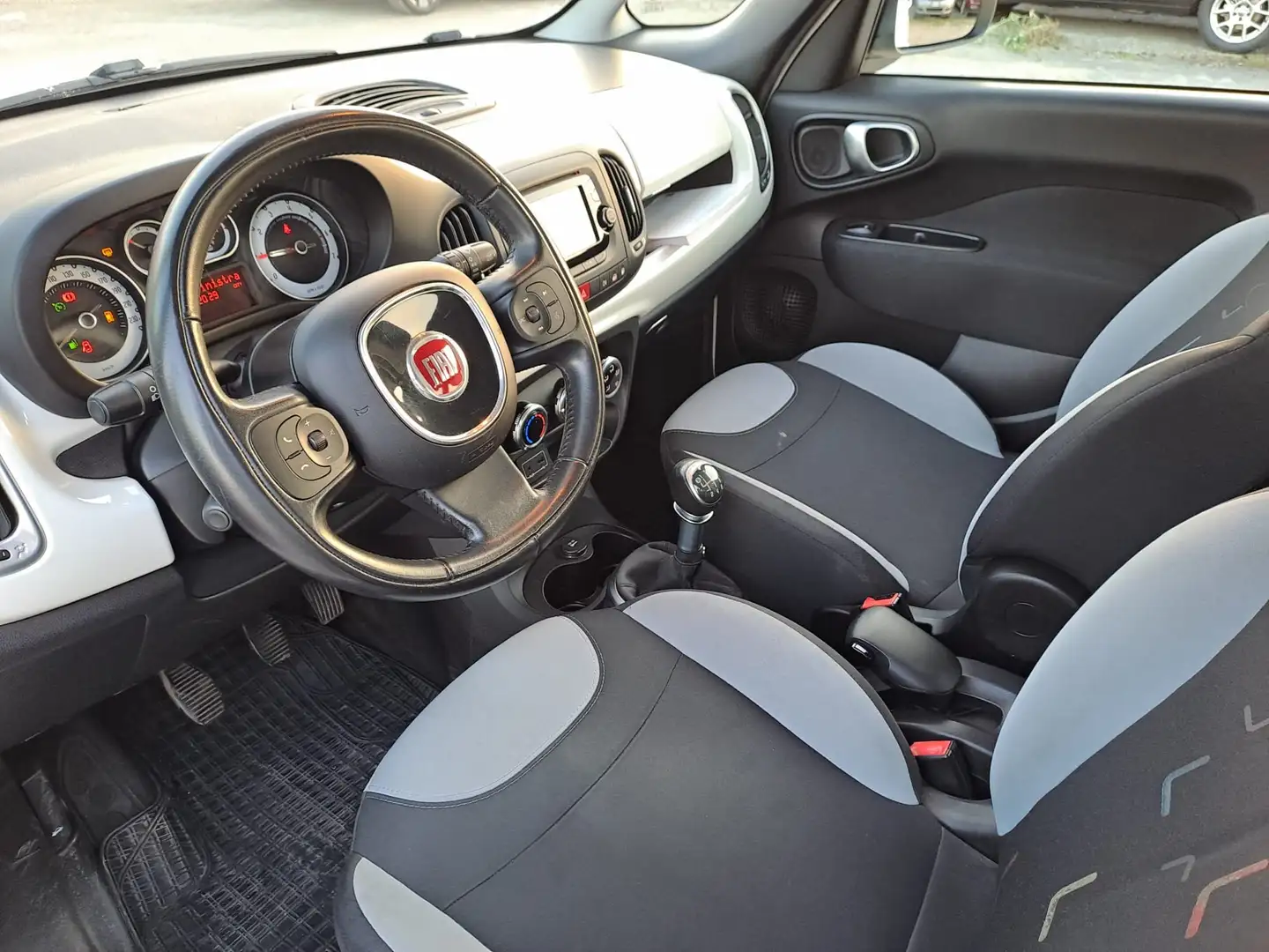 Fiat 500L 1.4  Gpl E Benzina Blanc - 2