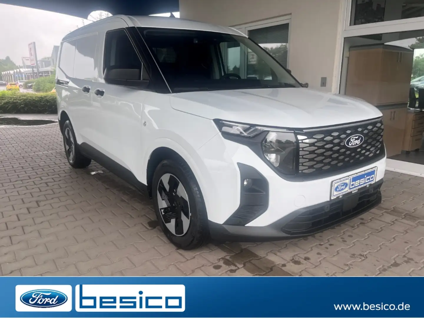 Ford Transit Courier Trend BEV+Klima+PDC+LED+RFK+DAB+ Biały - 1