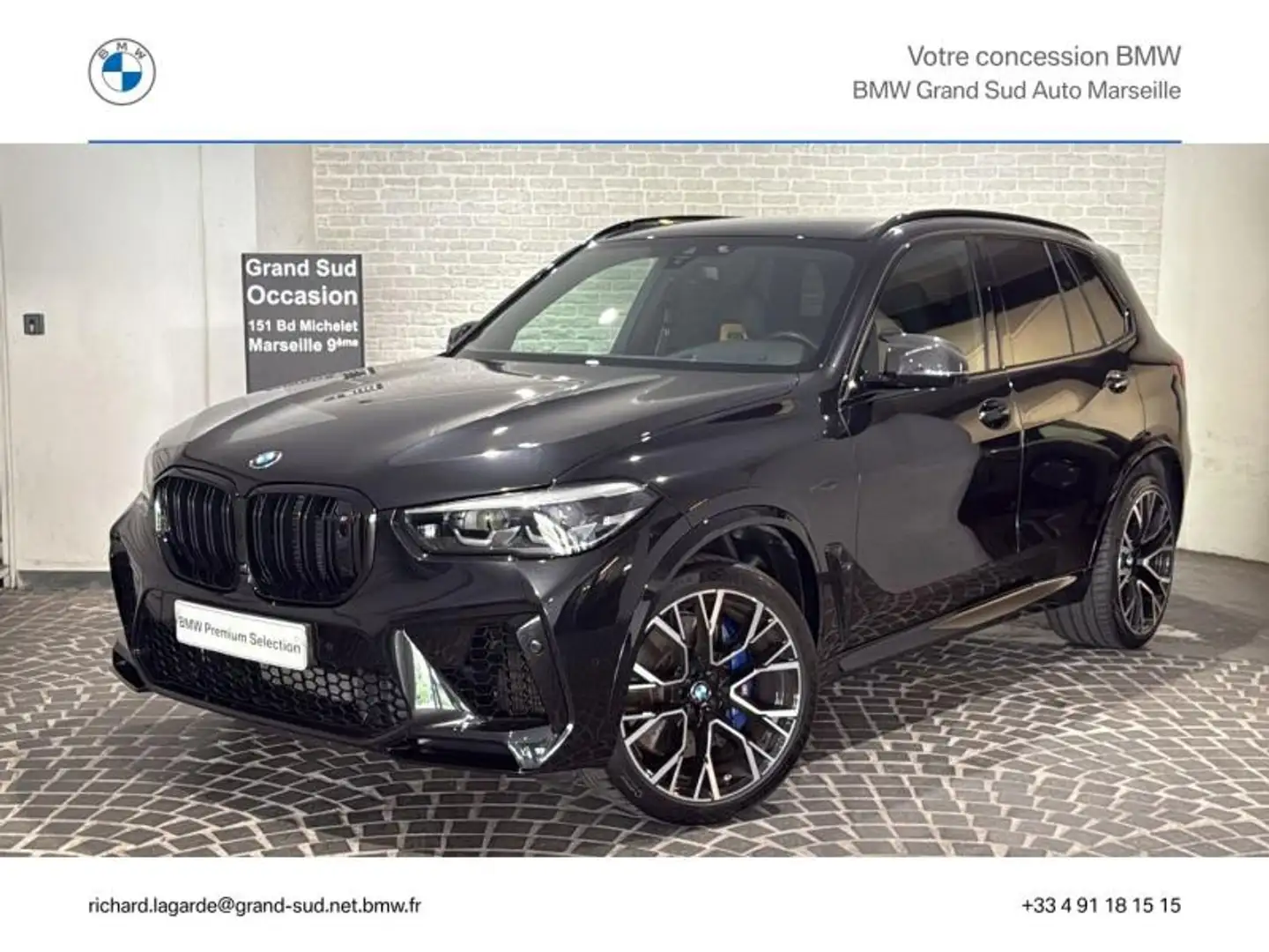 BMW X5 M 625ch Compétition 57cv Noir - 1