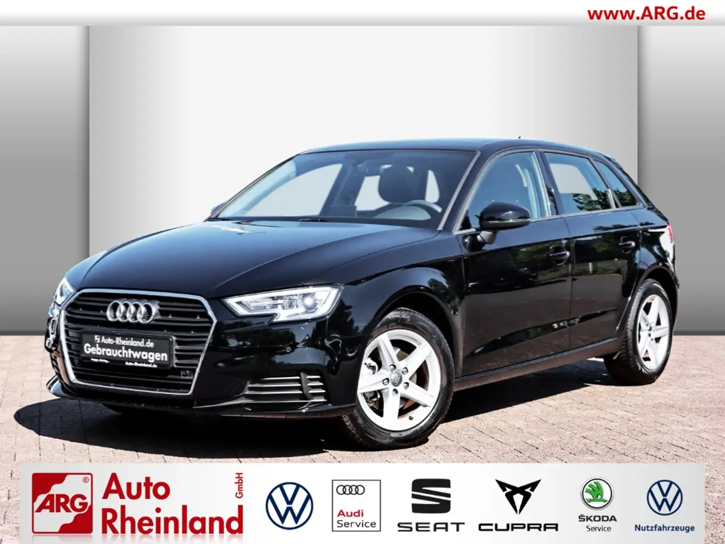 Audi A3 Sportback 1.0 TFSI S tronic PANO/XENON/GJR Negro - 1