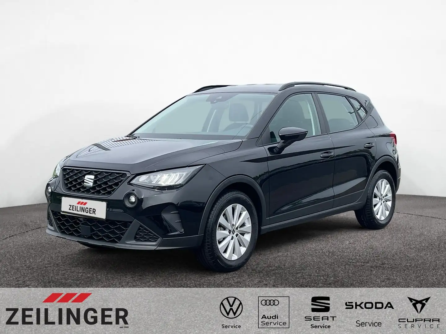 SEAT Arona Reference TSI|5-J-GAR|LED|SHZ|TEMPOMAT| Schwarz - 1