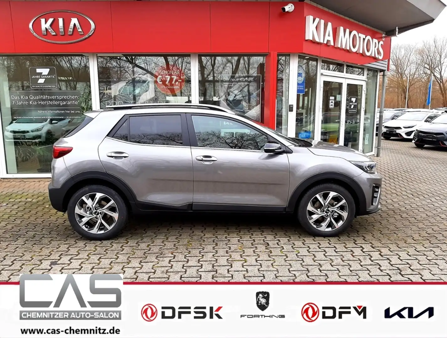 Kia Stonic 1.0T 48V GT-Line Navi Tech MJ24 Grau - 1