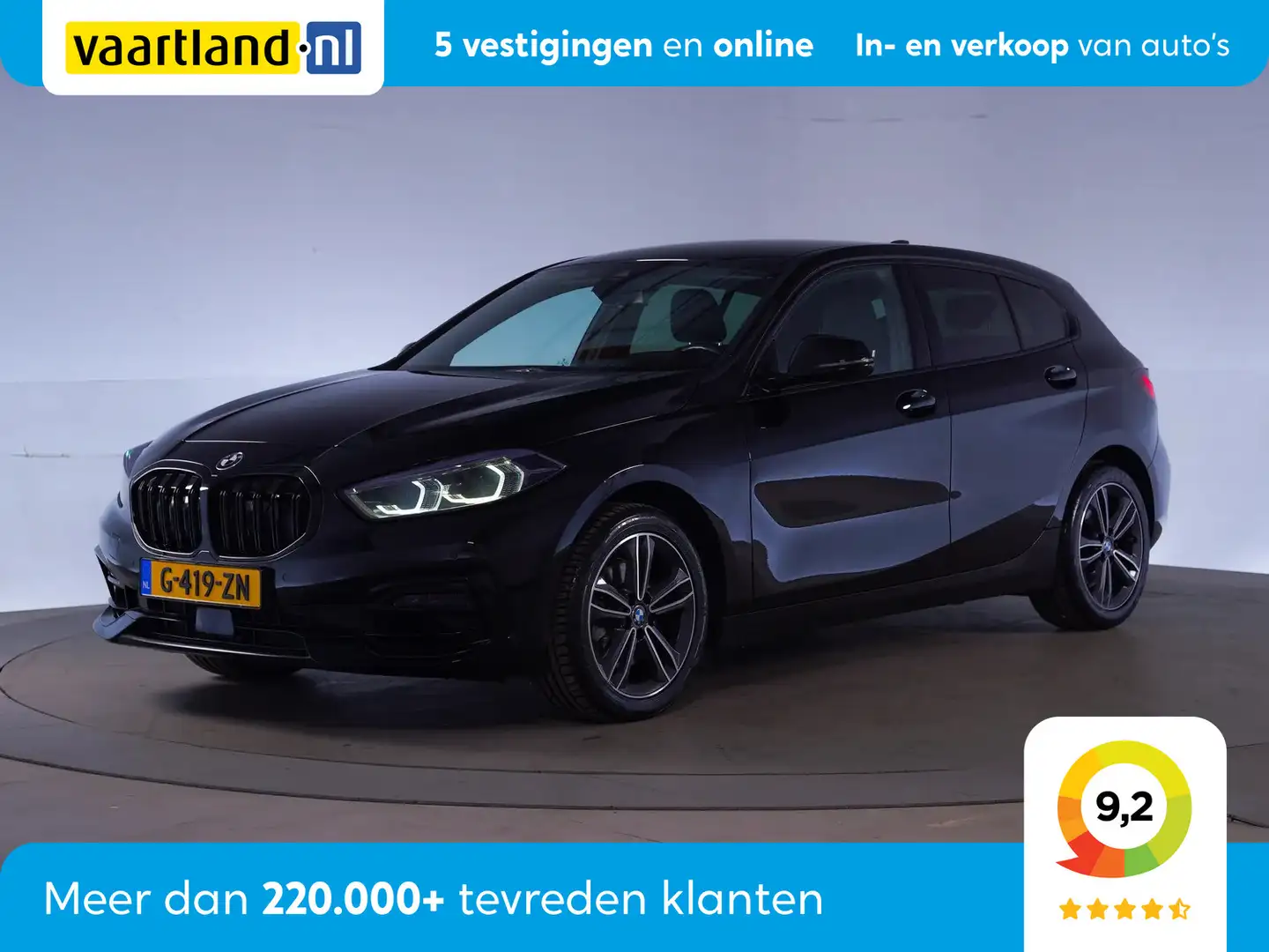 BMW 118 1-serie 118i Executive Edition Sport Aut. [ LED Na Zwart - 1