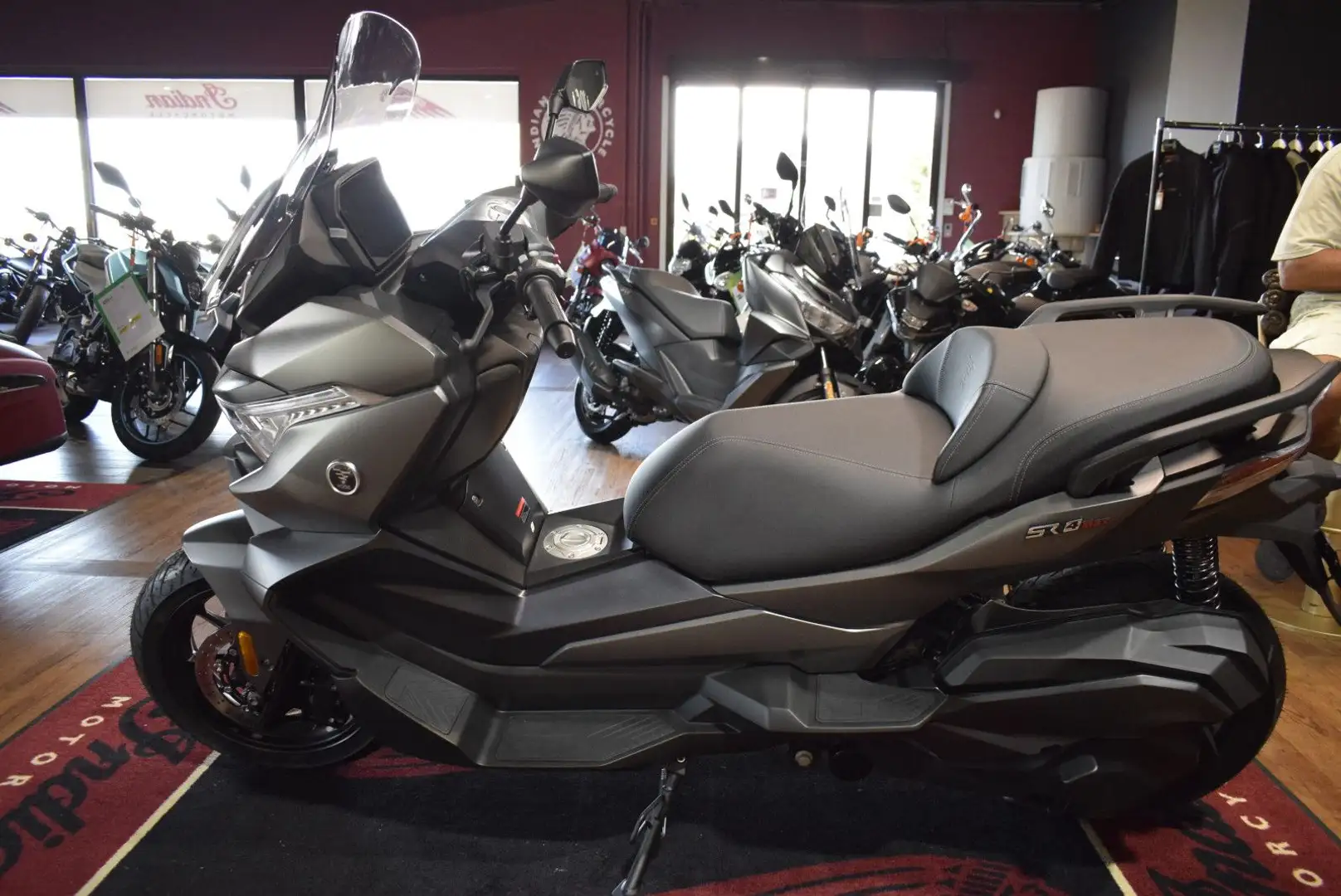 Voge SR4 Max 350 Luxury E5+ Olive Grey matt Grau - 2