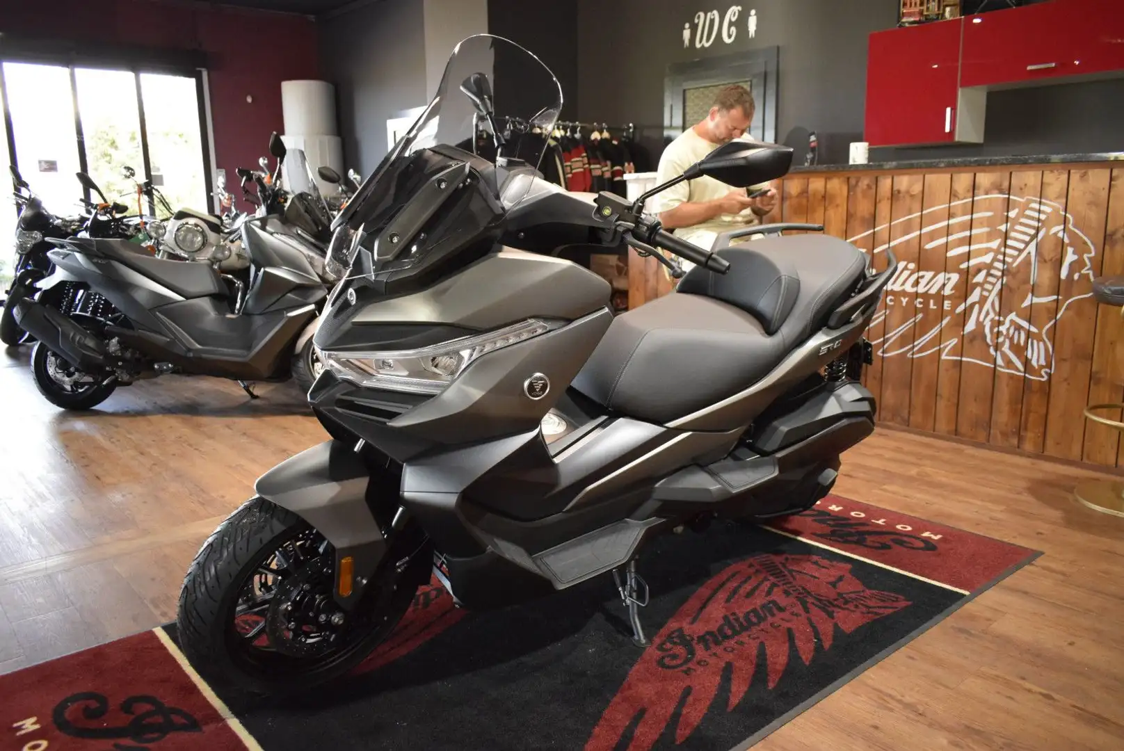 Voge SR4 Max 350 Luxury E5+ Olive Grey matt Grau - 1
