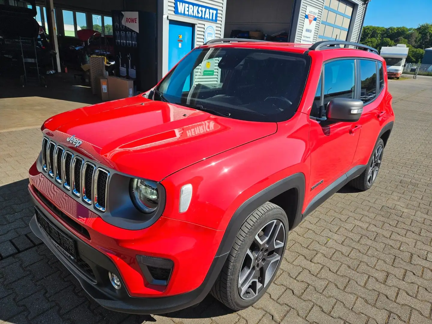 Jeep Renegade Limited 4WD Klima Navi PDC AHK SHZ LHZ Rojo - 1