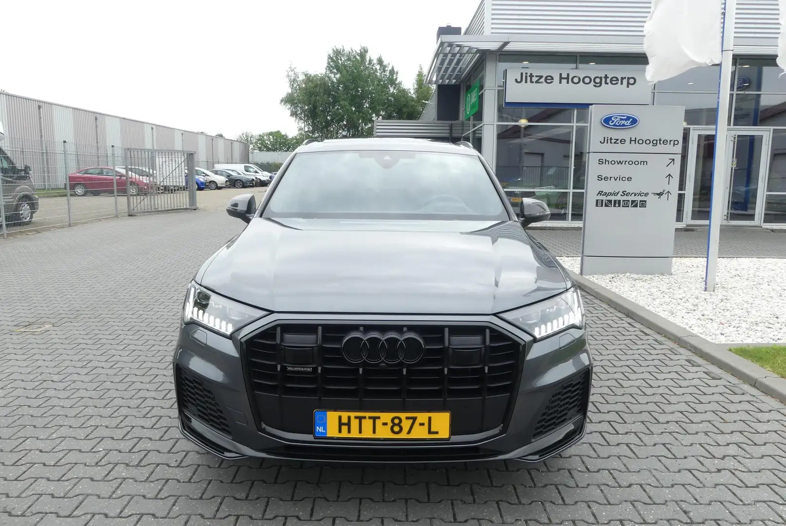 Audi Q7 60 TFSI e quattro Competition PANO, HUD, B&O, LASE Grijs - 2