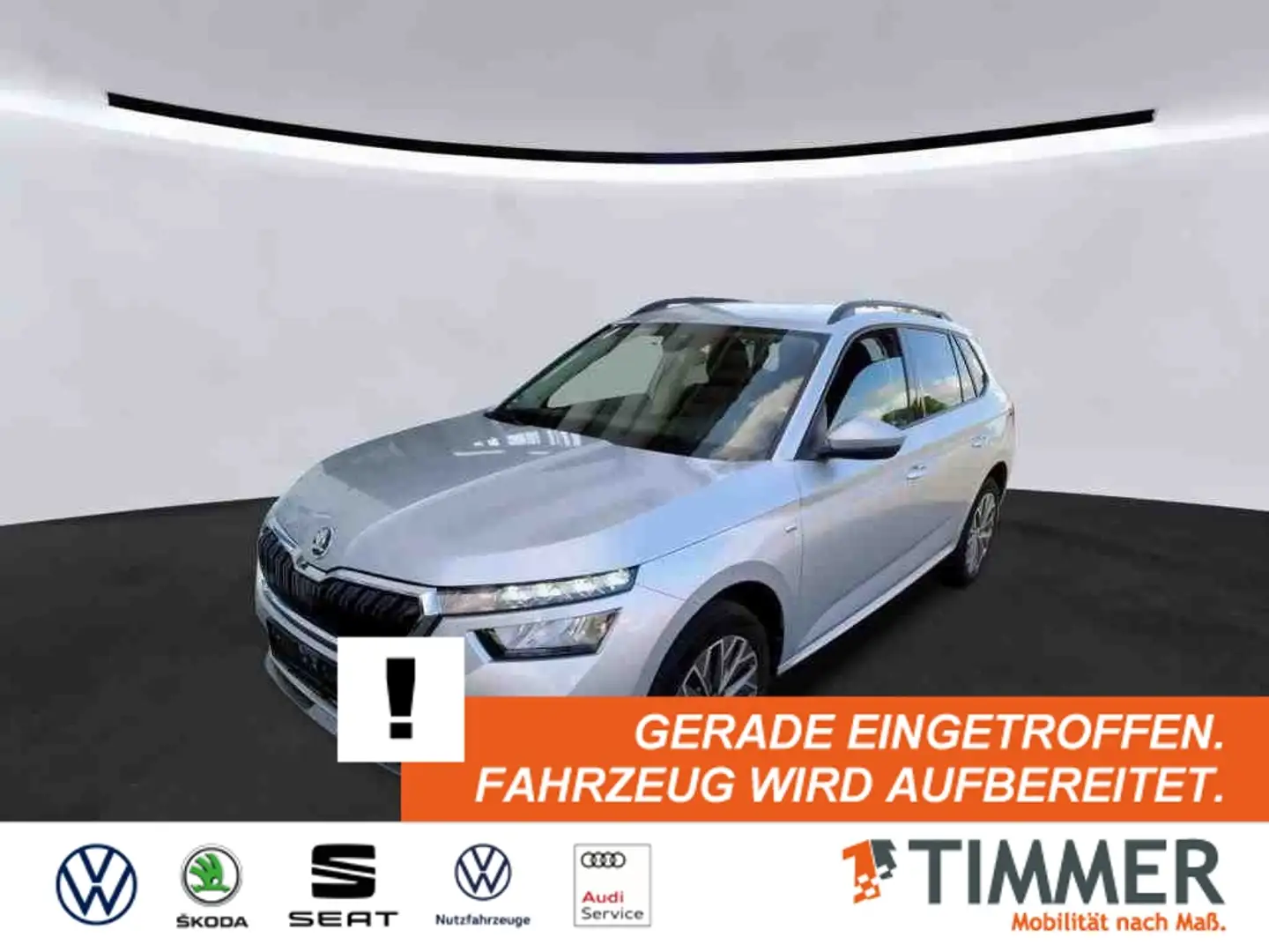 Skoda Kamiq 1.0 TSI CLEVER *LED *ACC *ALU *SHZ *DAB * Silber - 1