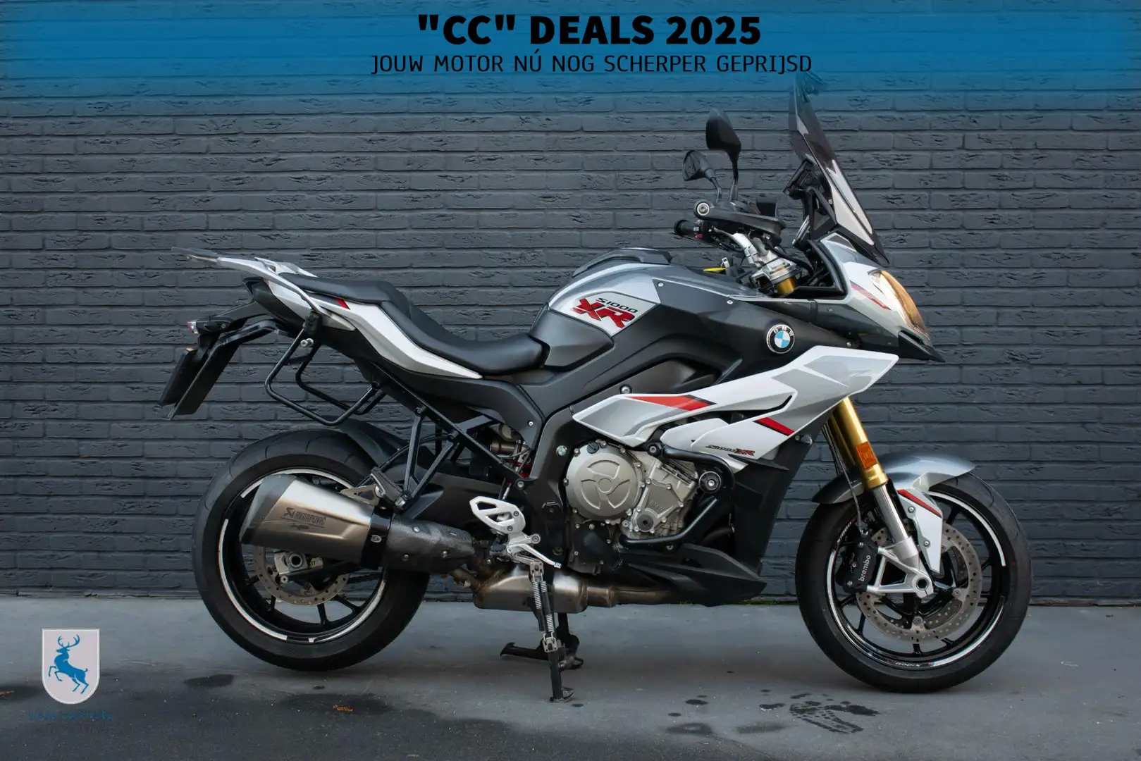 BMW S 1000 XR / Akrapovic / Getint windscherm Gris - 1