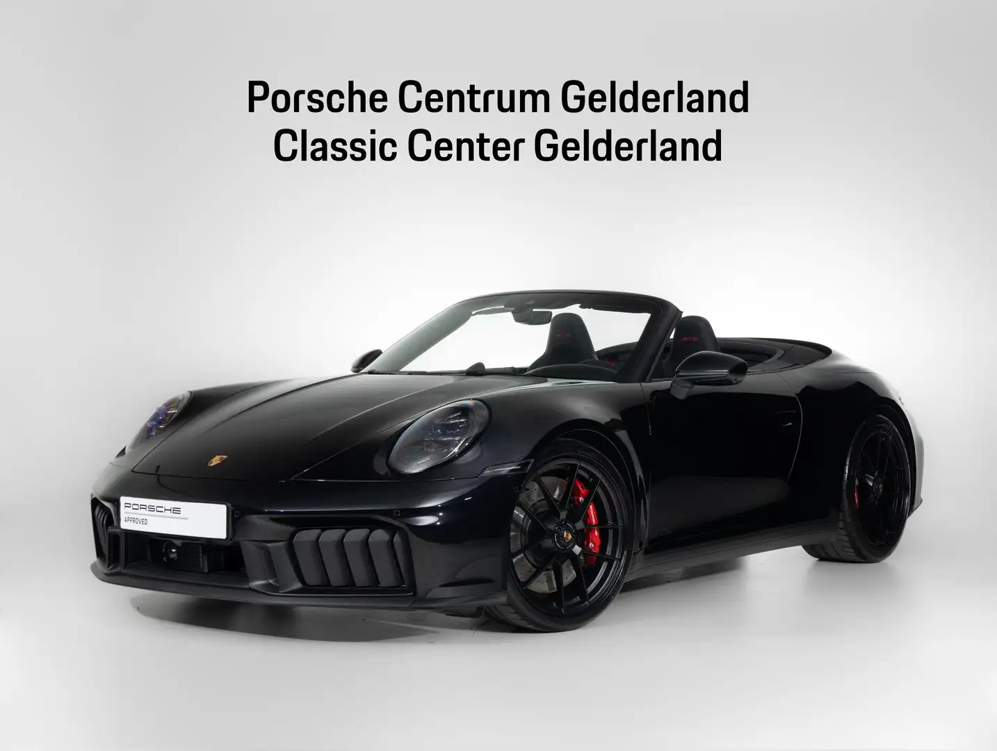 Porsche 992 Carrera 4 GTS Cabriolet Noir - 1