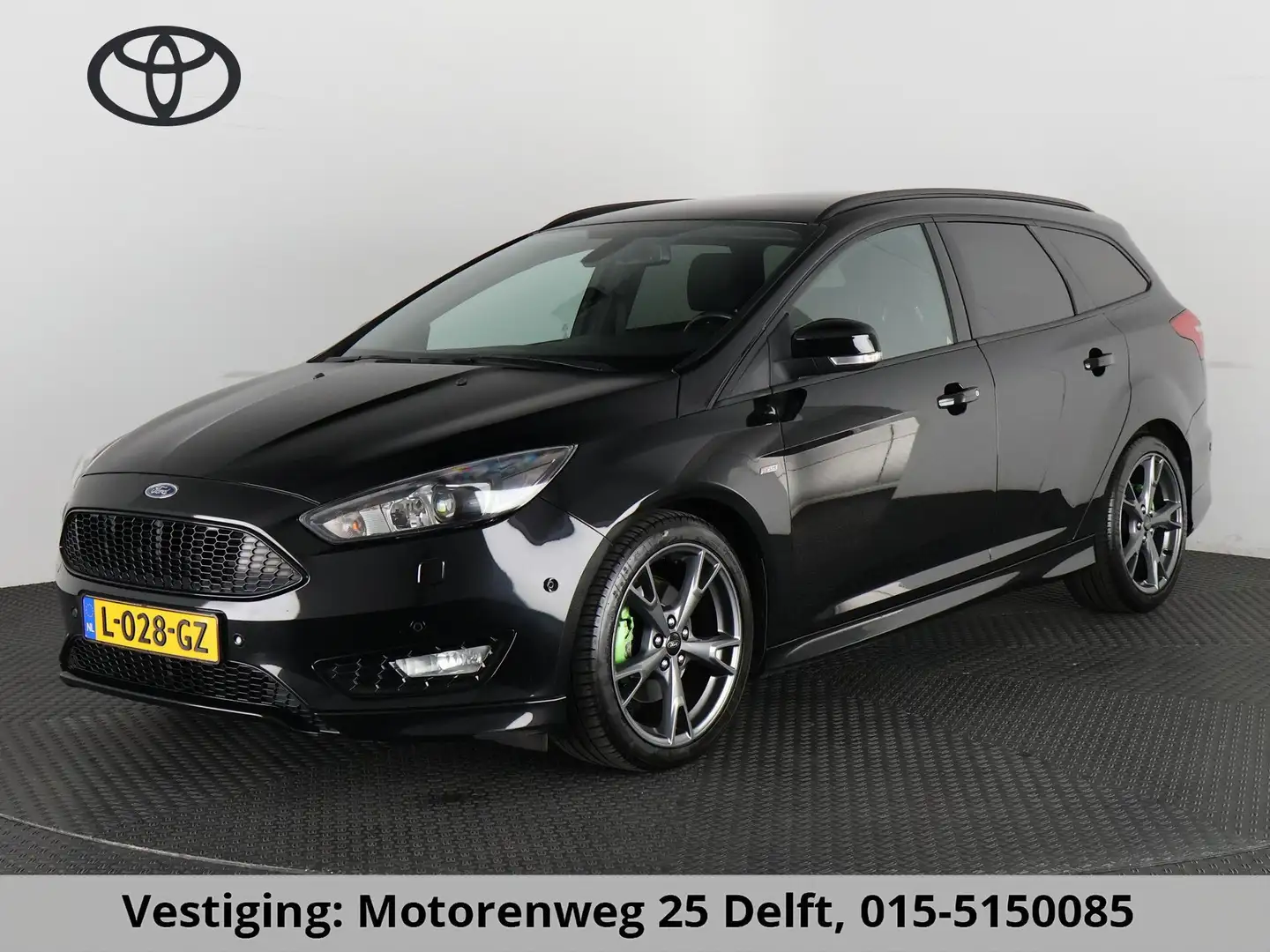 Ford Focus Wagon 1.5 TITANIUM AUTOMAAT BLACKLINE 150 PK BIJNA Noir - 1
