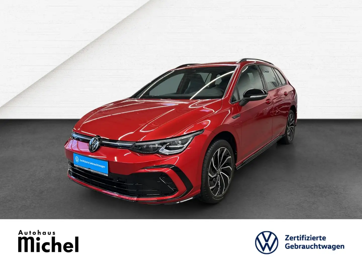 Volkswagen Golf 8 Variant eTSI DSG R-Line "Black Style" 325,-m... Rot - 1