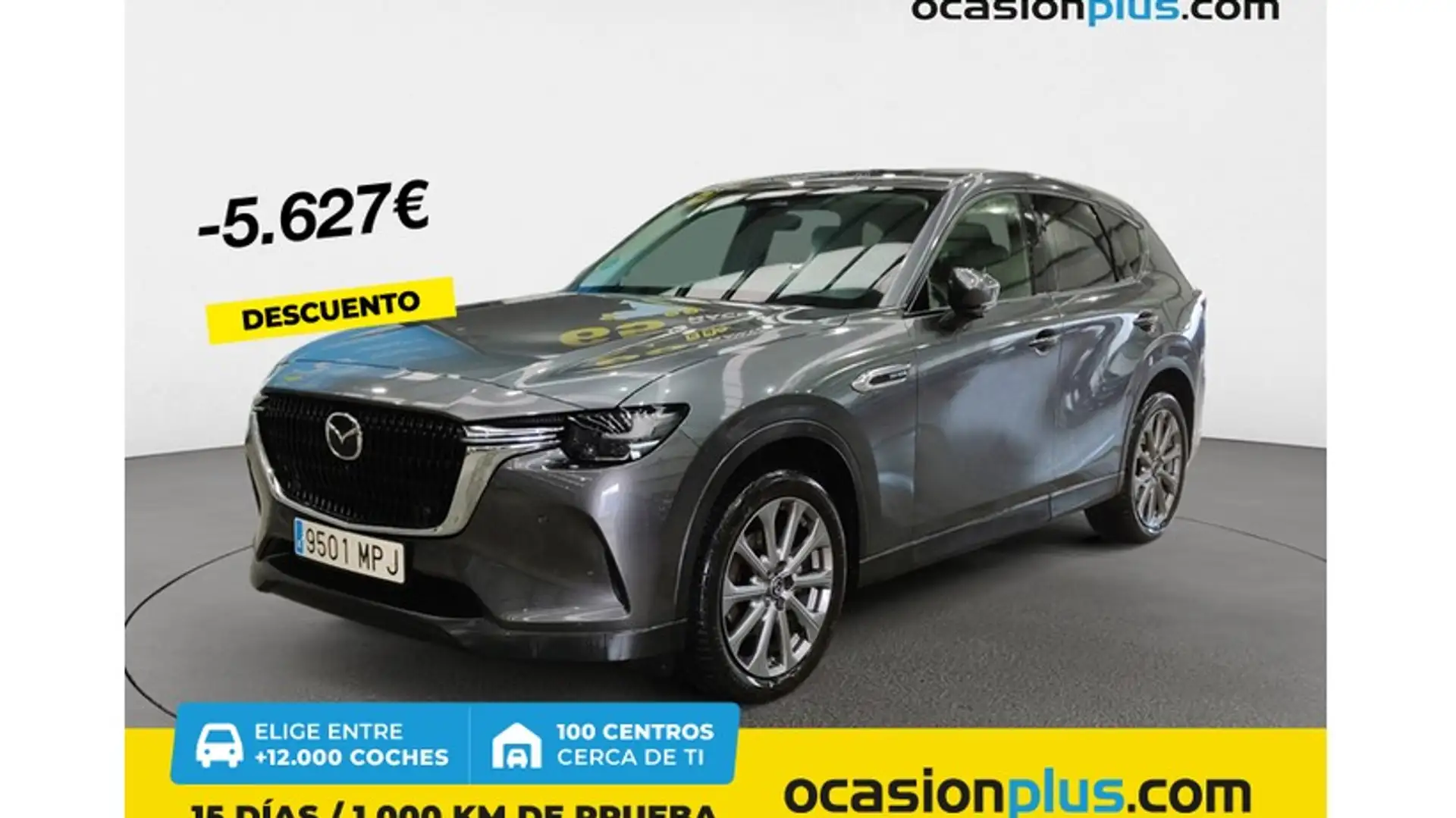 Mazda CX-60 3.3L e-Skyactiv-D MHEV Exclusive-Line 2WD 147kW Au Gris - 1