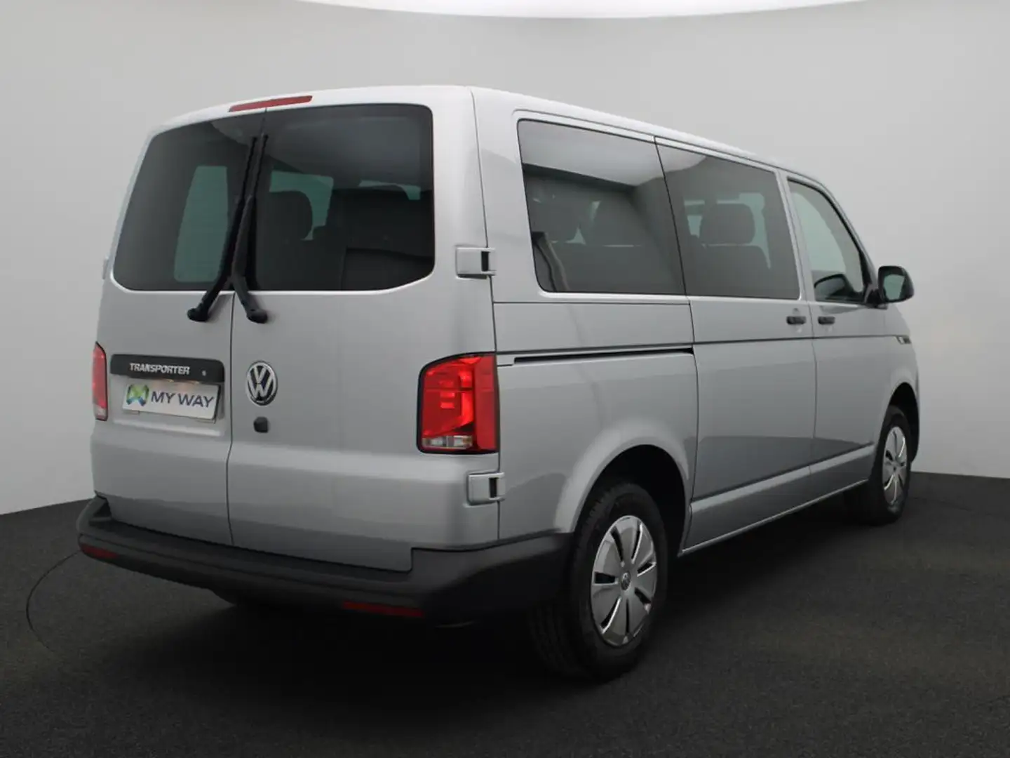 Volkswagen T6 Transporter 2.0 TDi SCR 150 PK DSG-7 / Camera / Cruise Control / Apple Carplay Argent - 2
