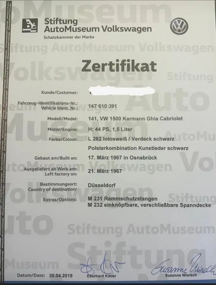 Volkswagen Karmann Ghia Cabriolet, foto 11