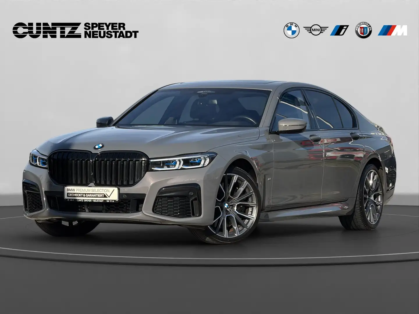 BMW 750 i xDrive Limousine M Sportpaket Bowers&Wilkins Anh Grau - 2