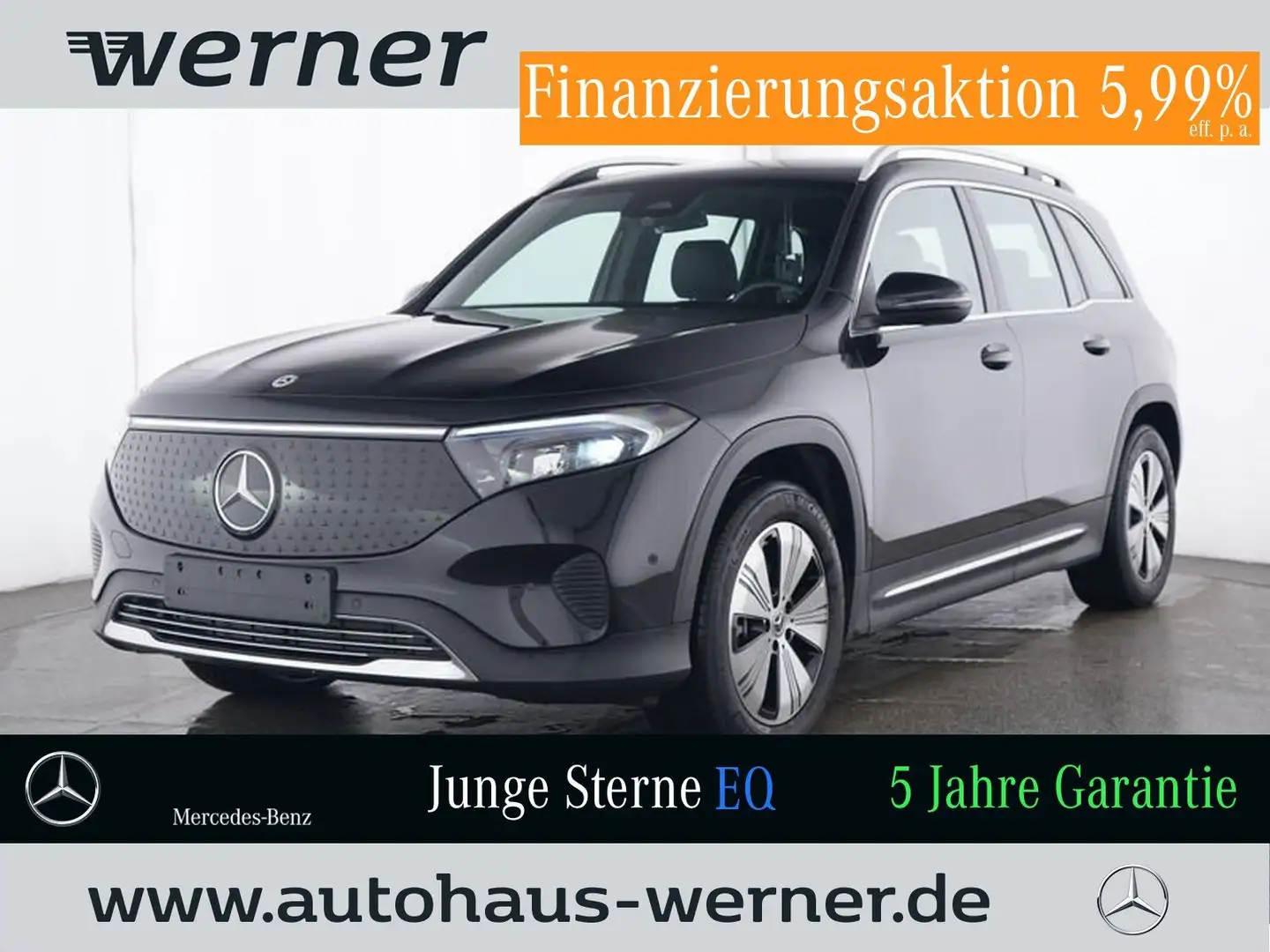 Mercedes-Benz EQB 300 4M PROGR-ADV FAP KAMERA WINTER VZA EASYP Noir - 1