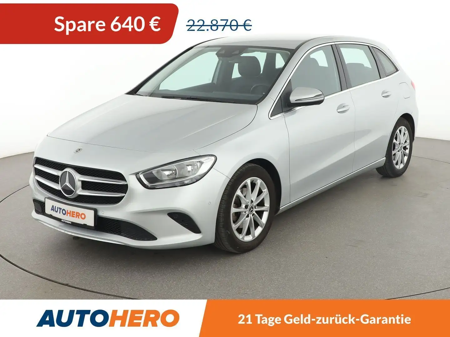 Mercedes-Benz B 180 B 180 Progressive *NAVI*TEMPO*PDC*SHZ*KLIMA* Grau - 1