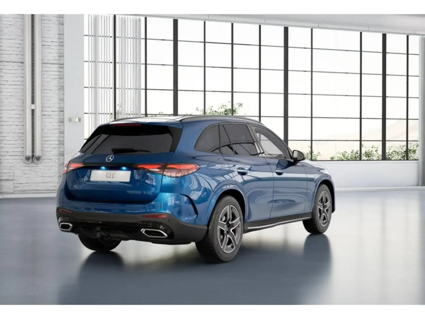 Mercedes-Benz GLC 300 d 4MATIC /AMG/MBUX/Sitzklima/Burm/Navi Bleu - 2