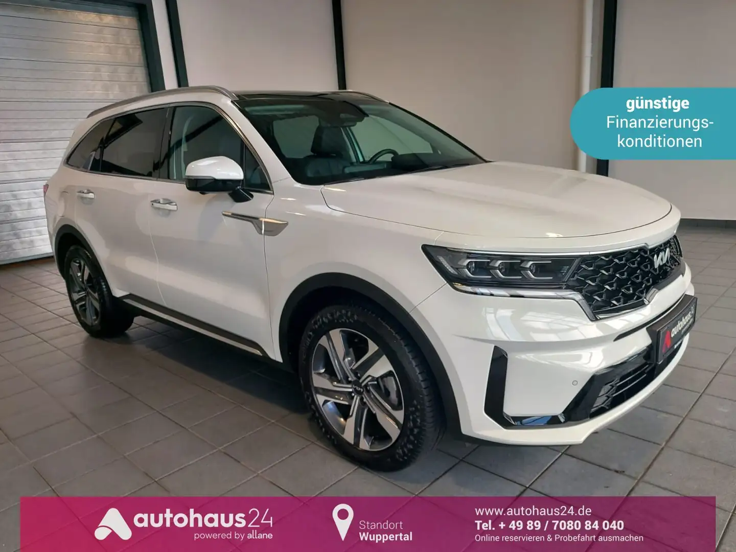 Kia Sorento 1.6 T-GDI  Plug-In Hybrid Spirit 4WD Blanc - 1