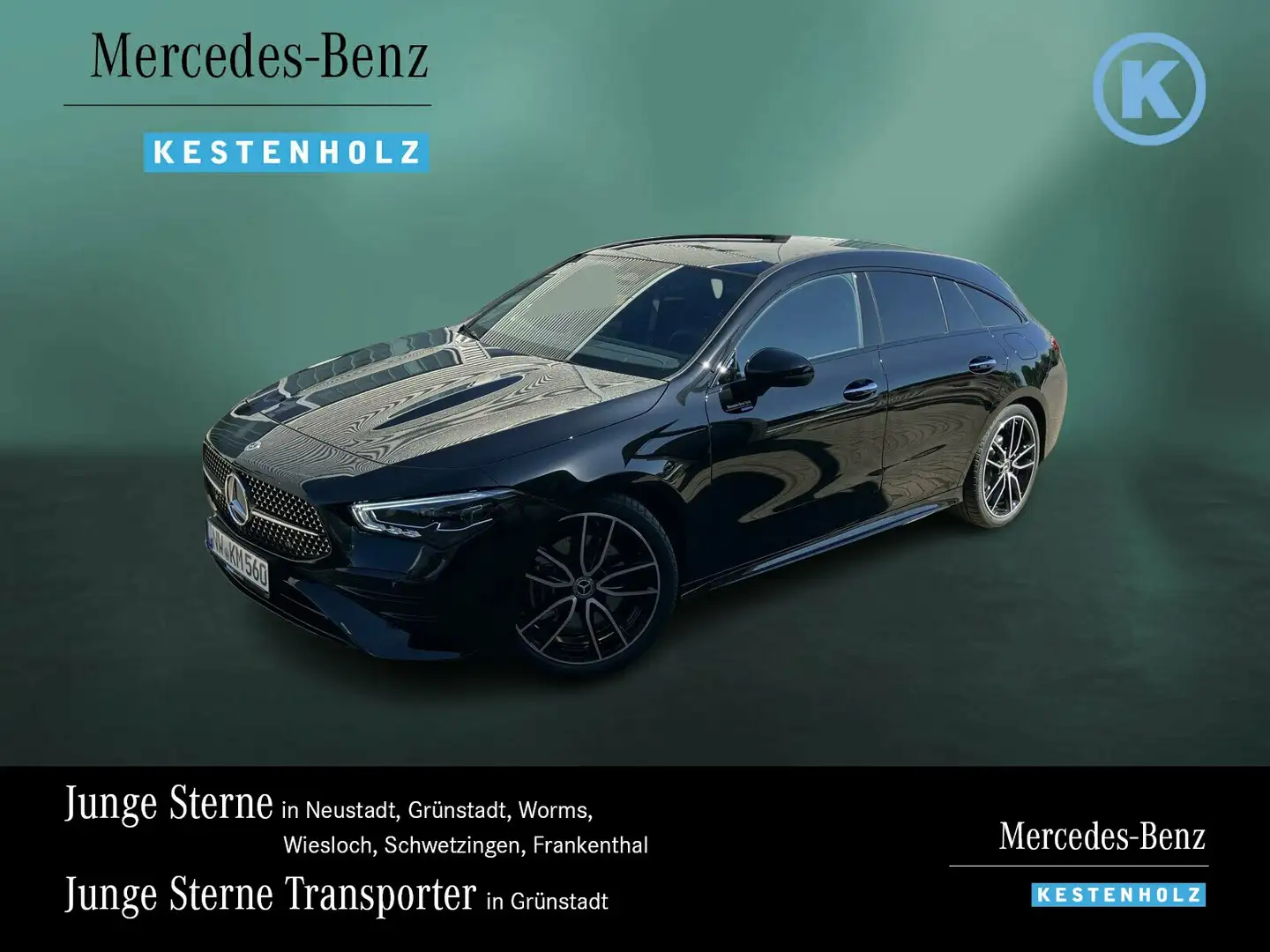 Mercedes-Benz CLA 200 CLA 200 SB AMG+PANO+DISTR+KAMERA+AHK+SOUND+NIGHT Schwarz - 1