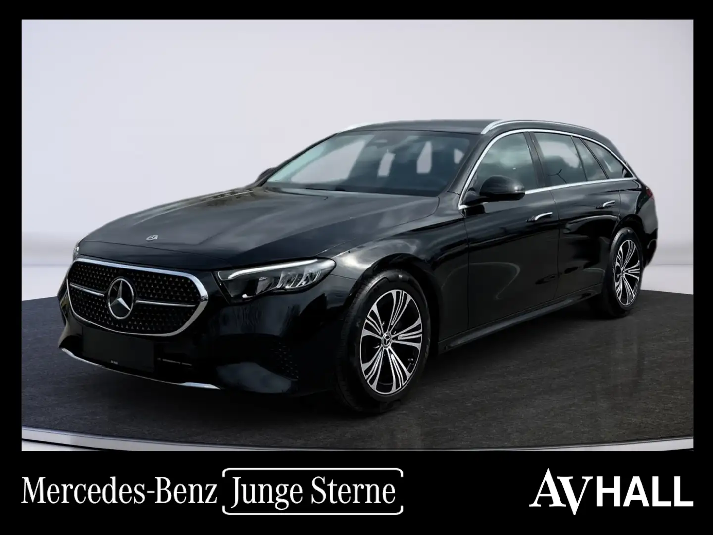 Mercedes-Benz E 220 d T Navi, Rückfahrkamera, Klimaautomatik, Schwarz - 1