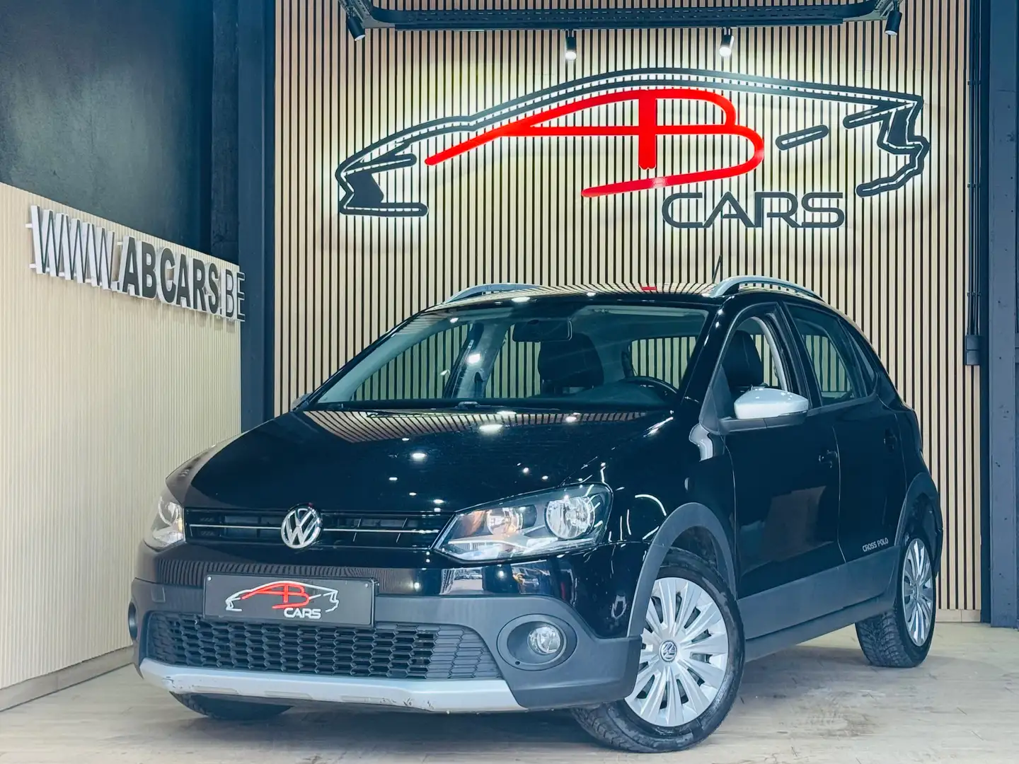 Volkswagen Polo Cross 1.4i * 1ER PROPRIETAIRE * GAR 12 MOIS * Noir - 1