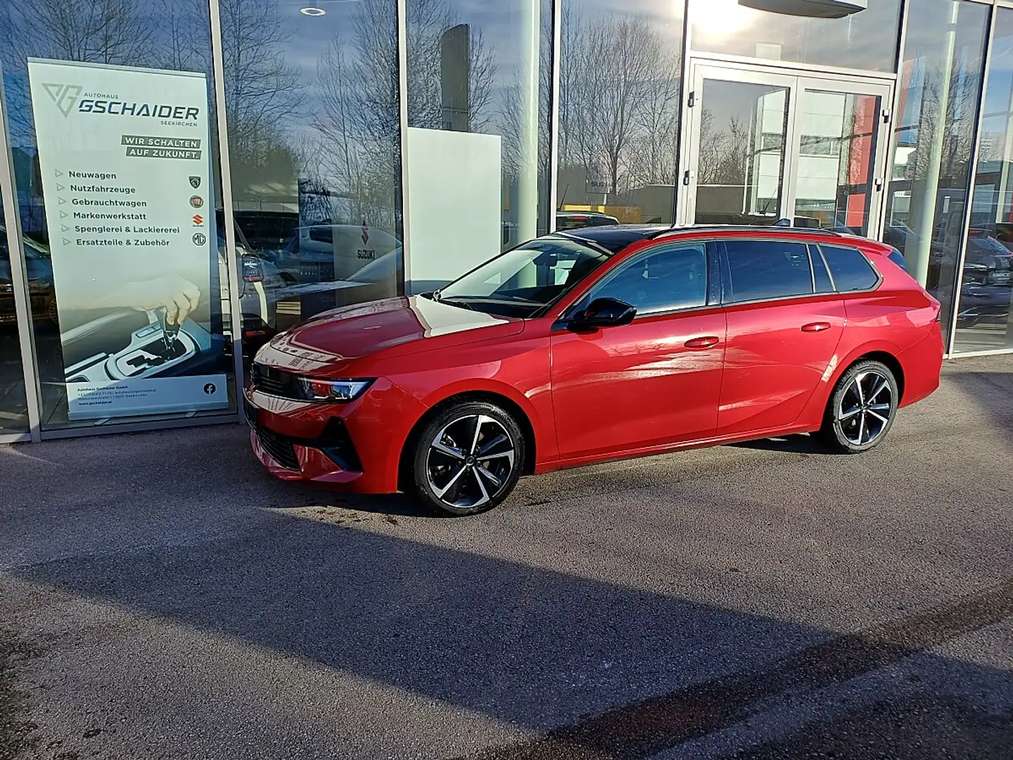 Opel Astra ST 1,5 CDTI GS Aut. Rot - 1