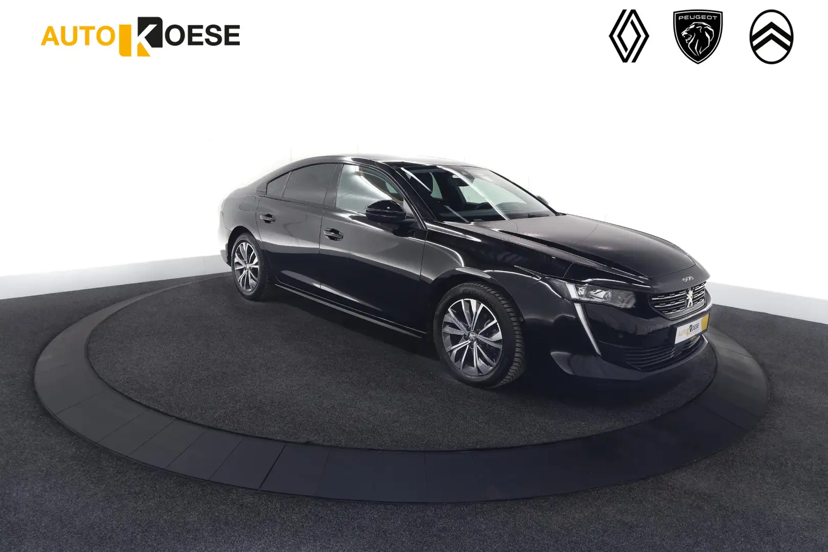 Peugeot 508 PureTech 130 EAT8 Allure Pack Business | Adaptieve Zwart - 1