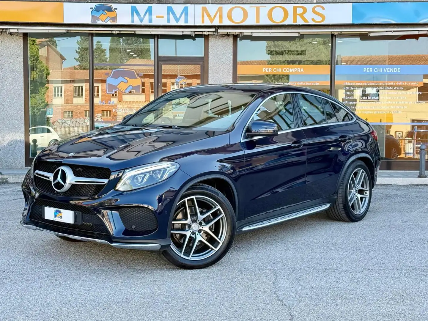 Mercedes-Benz GLE 350 d 4Matic Coupé Premium Bleu - 1