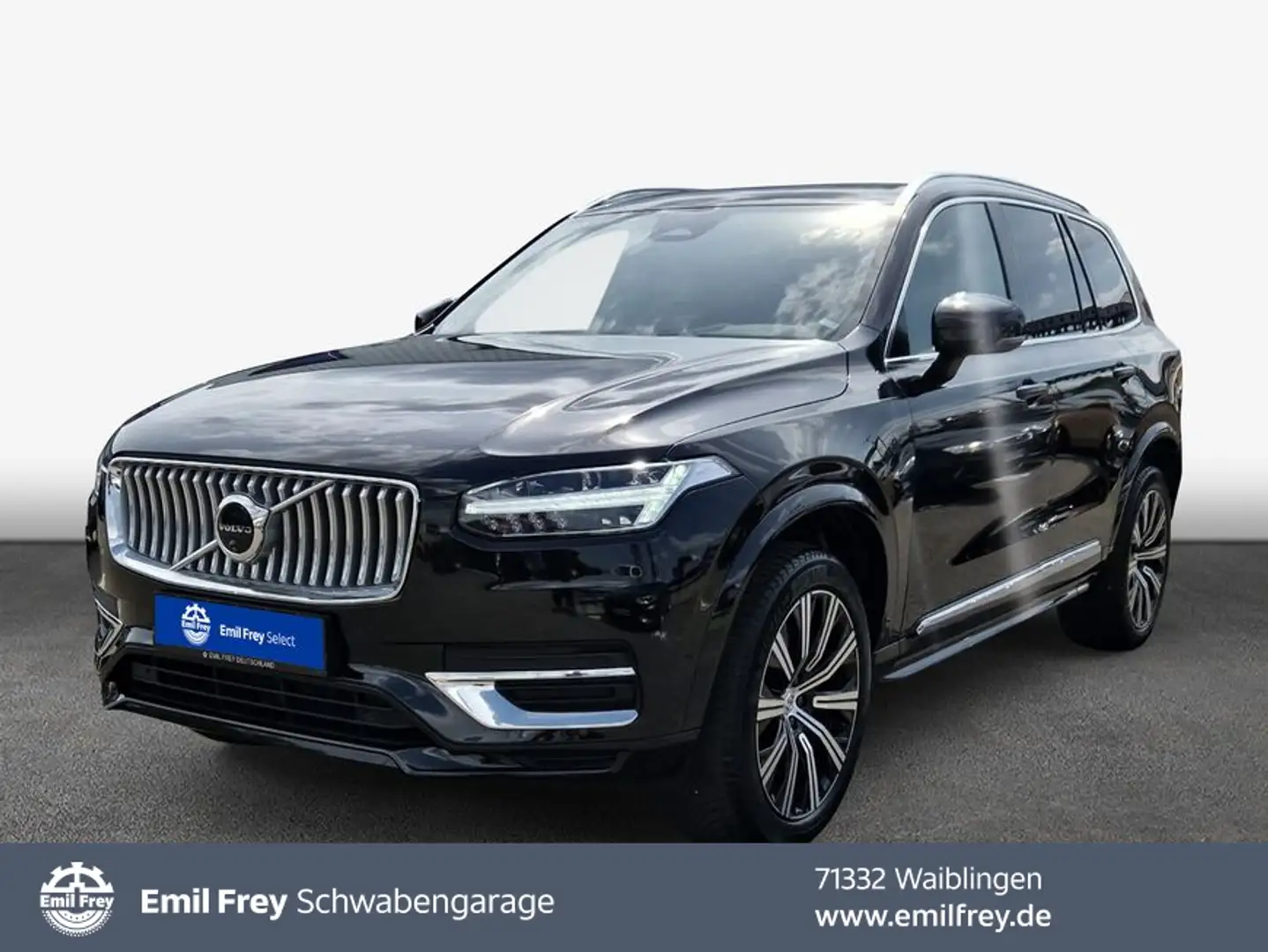 Volvo XC90 XC90 B5 D AWD Plus Bright *Pano/AHK/Standhzg* Zwart - 1