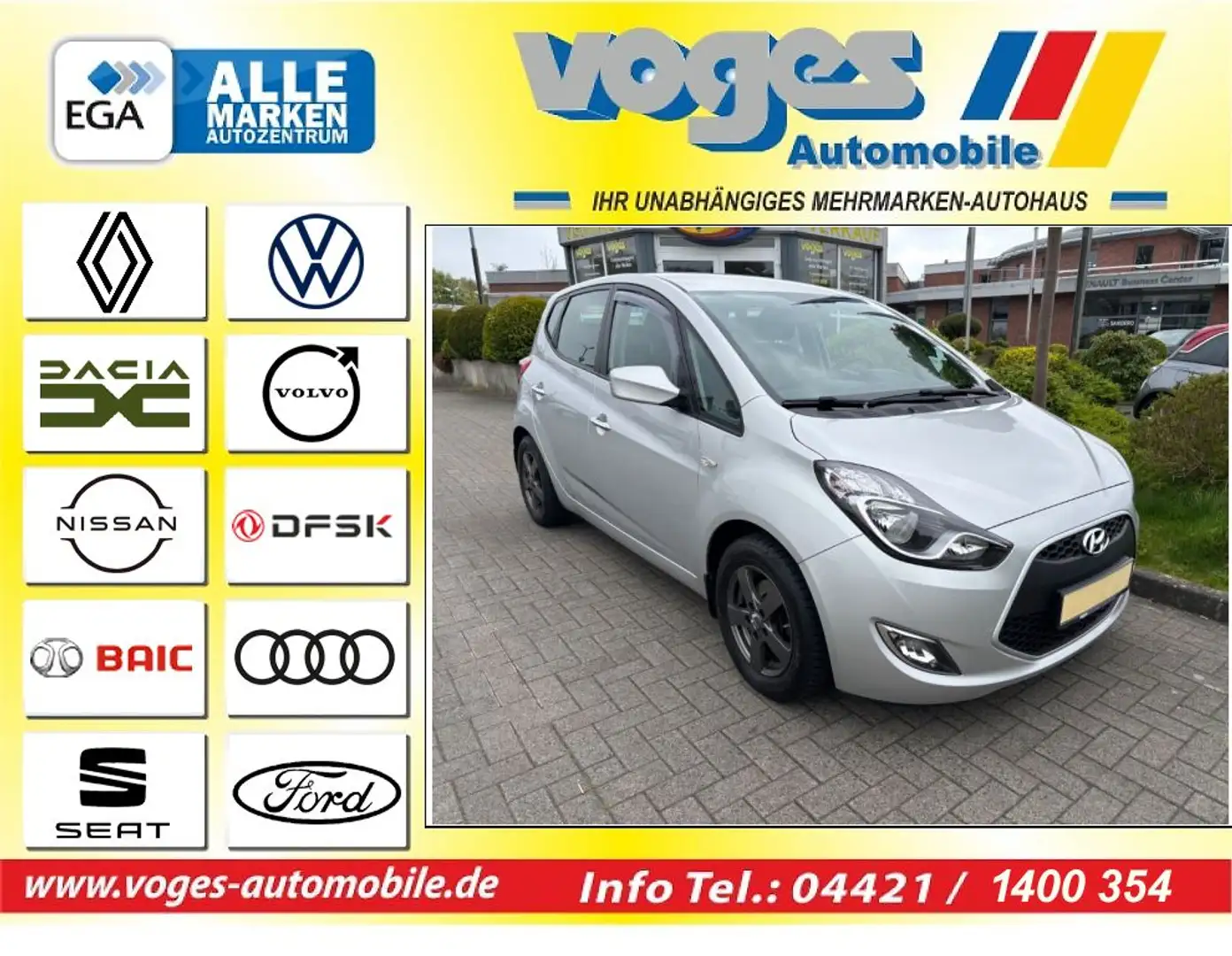 Hyundai iX20 1.6 blue Space Argent - 1