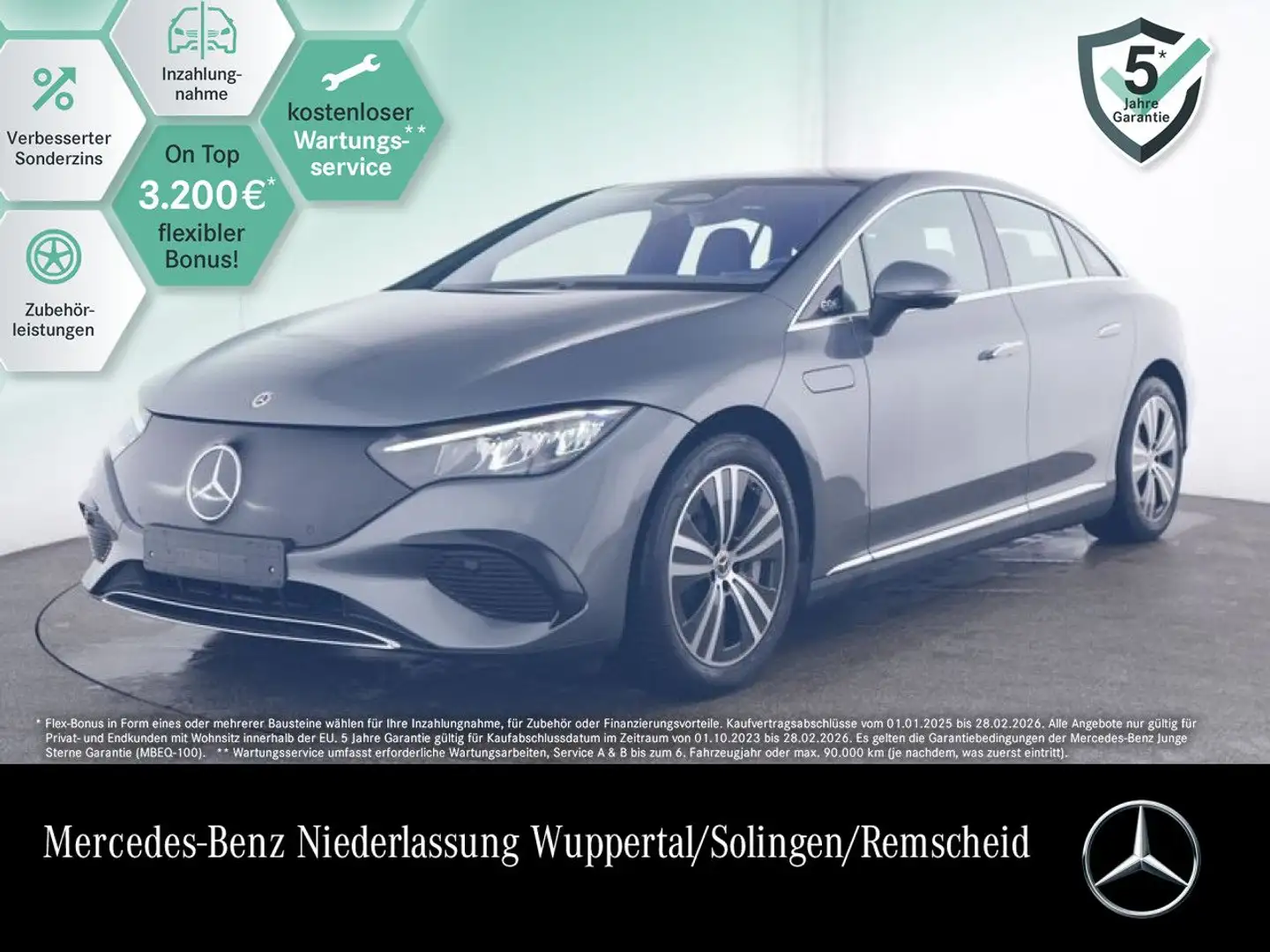 Mercedes-Benz EQE 300 Avantgarde WideScreen LED AHK Kamera PTS Grau - 1