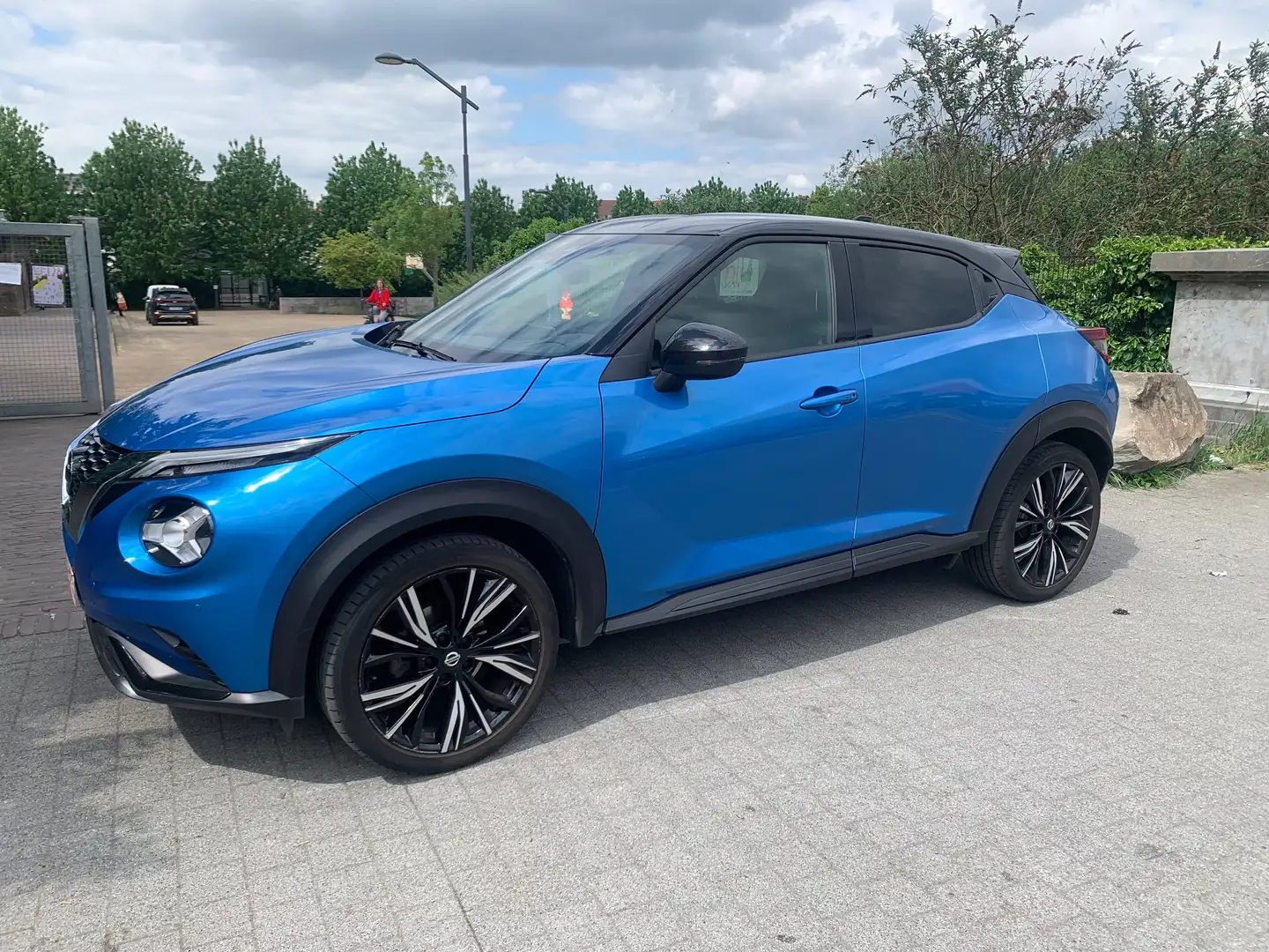 Nissan Juke Juke 1.0 DIG-T 2WD N-Design DCT (EU6AP) Blauw - 1
