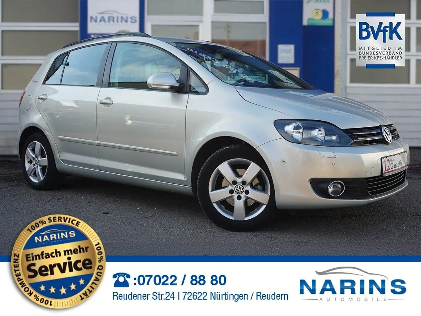 Volkswagen Golf Plus VI Team Klima DSG Anhängerkupplung PDC Oro - 1