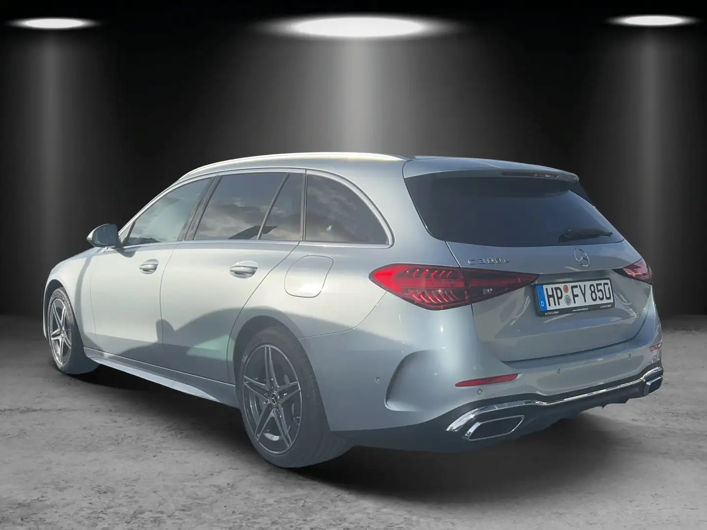 Mercedes-Benz C 300 e T AMG Distro PANO Burme3D KeyGo 360° Argento - 2