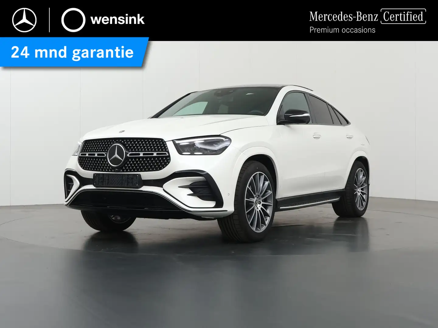 Mercedes-Benz GLE 400 Coupé e 4MATIC AMG Line | Panoramadak | Trekhaak | Weiß - 1