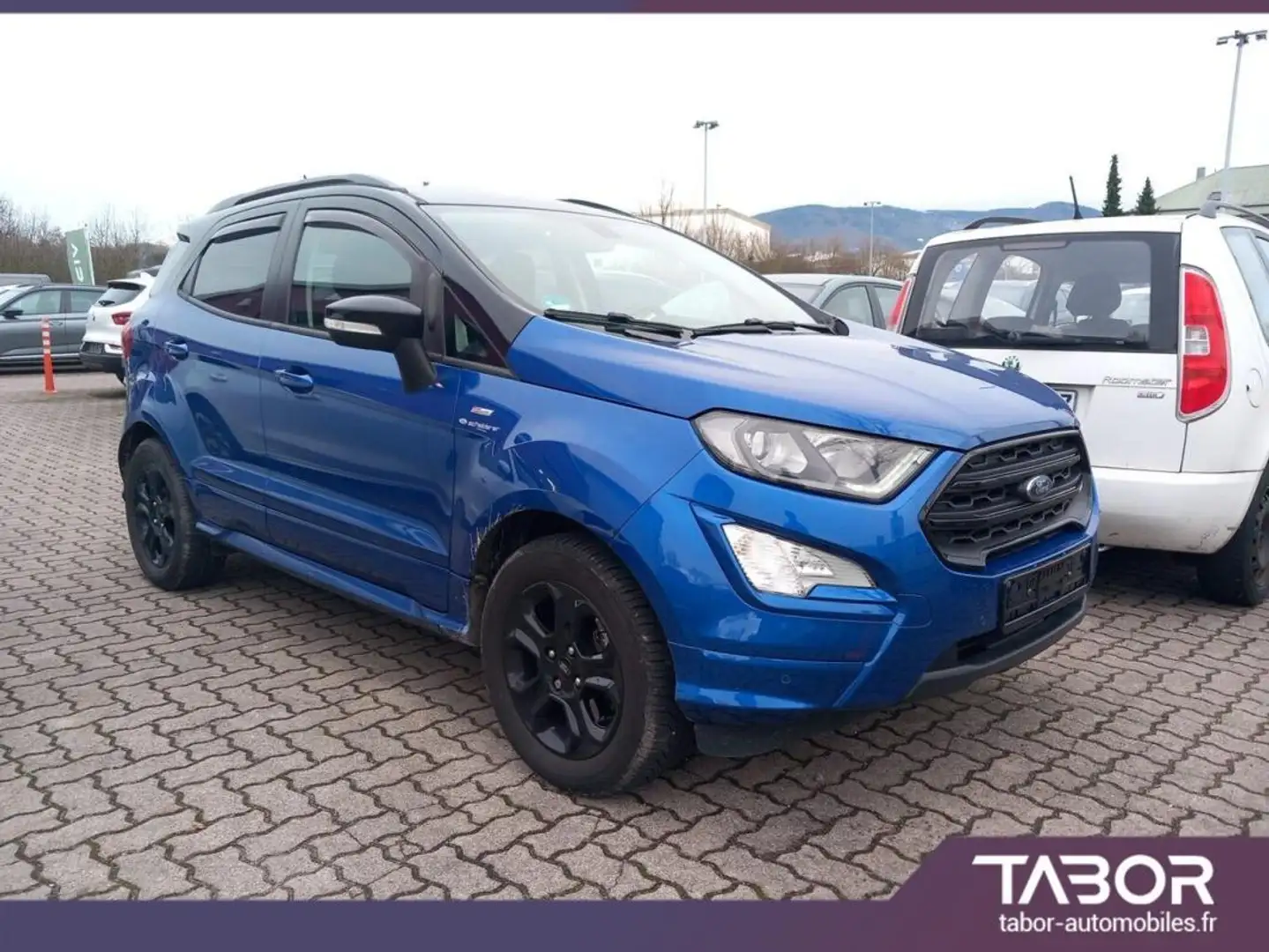 Ford EcoSport 1.0 EcoBoost 140 ST-Line GPS 18P Bleu - 2